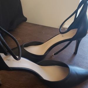 Nine west black heels
